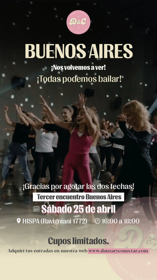 Danzar y Conectar en Buenos Aires - 25 de Abril