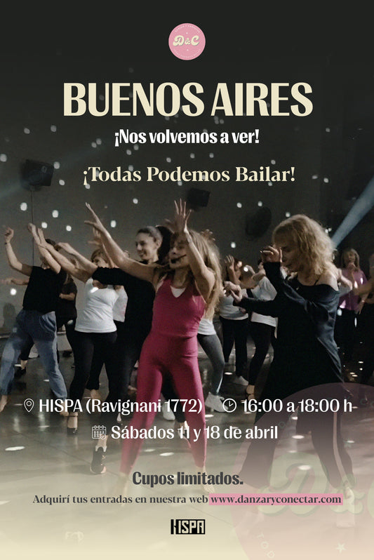 Danzar y Conectar Buenos Aires - Dos días: 11 y 18 de abril